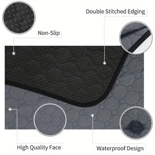 Polymères urinaires lavables réutilisables pour chien | coussin pipi pour chien – Image 3