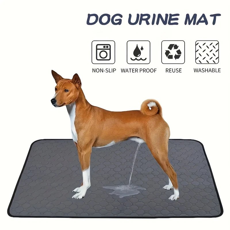 Polymères urinaires lavables réutilisables pour chien, coussin pipi pour chien, canapé de sol de siège de voiture, imperméable, absorbant, formation de chiot et de chat, couches polymères, fournitures pour animaux de compagnie Polymères urinaires lavables réutilisables pour chien, coussin pipi pour chien, canapé de sol de siège de voiture, imperméable, absorbant, formation de chiot et de chat, couches polymères, fournitures pour animaux de compagnie