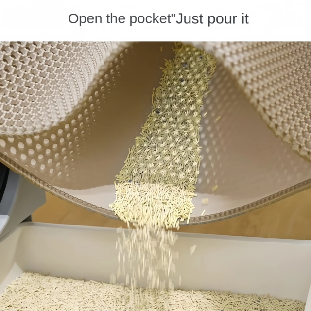 Polymères de Litière pour Chat | Double Couche, Imperméable, Lavable | Fournitures de Nettoyage pour Animaux de Compagnie – Image 3
