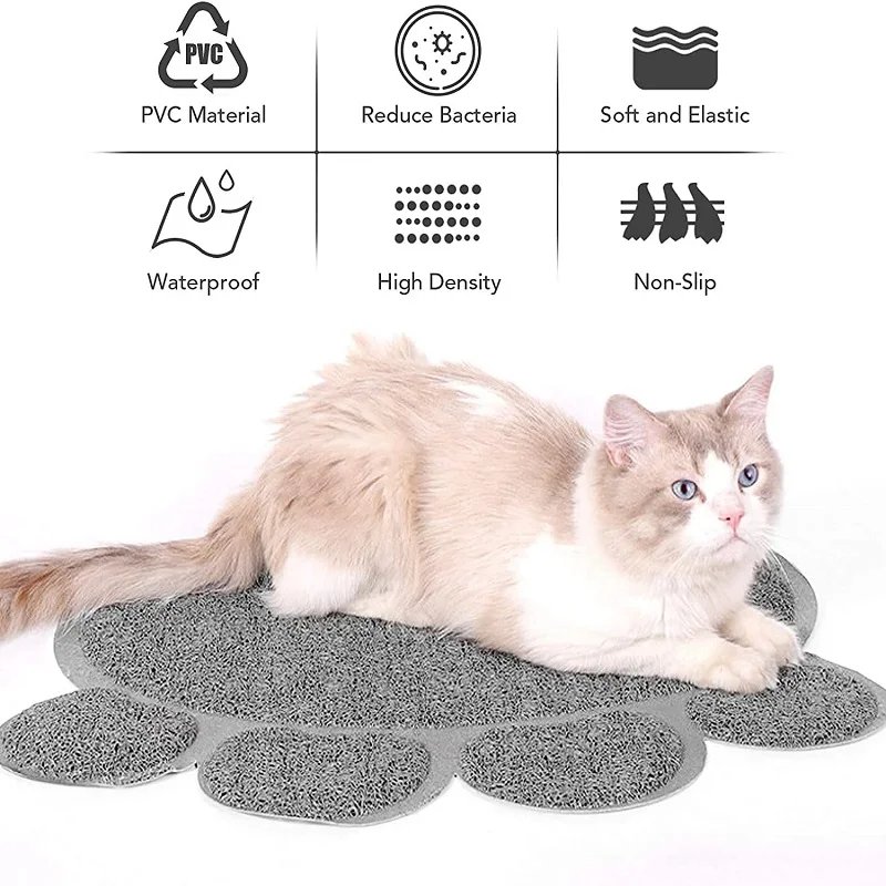 Polymères lavables pour litière pour animaux de compagnie, tampon de nettoyage pour chat, fournitures de toilette imperméables, non ald, sable