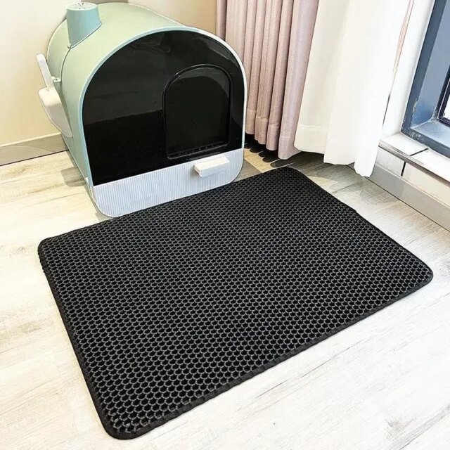 Polymères de Litière pour Chat | Double Couche, Imperméable, Lavable | Fournitures de Nettoyage pour Animaux de Compagnie