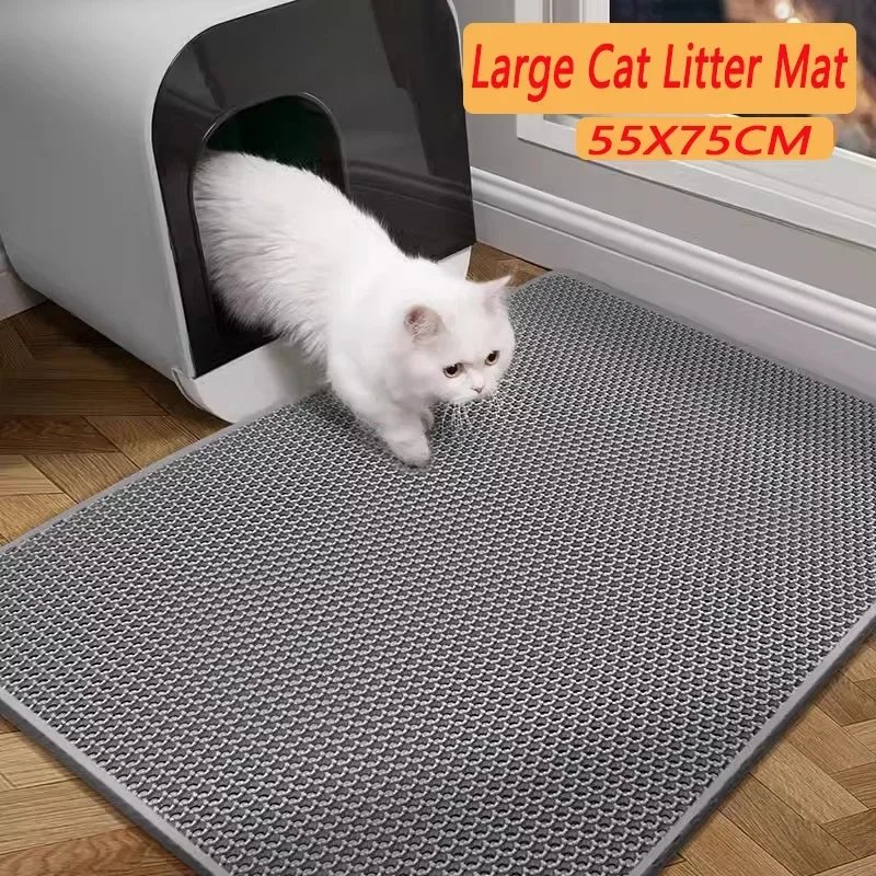Polymères de Litière pour Chat, Double Couche, Imperméable, Lavable, Fournitures de Nettoyage pour Animaux de Compagnie
