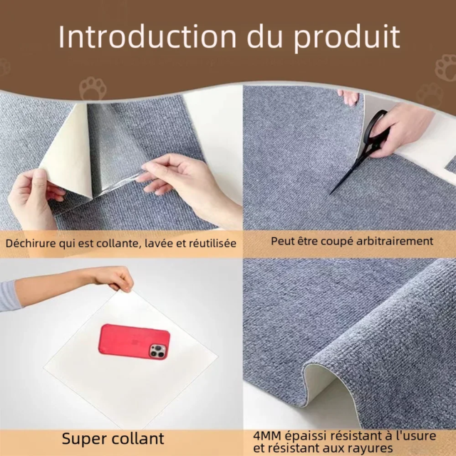 Canapé anti-rayures pour chat｜Cadre d'escalade de meulage｜Protection de canapé｜Planche à gratter pour chats｜Jouets pour chats – Image 2