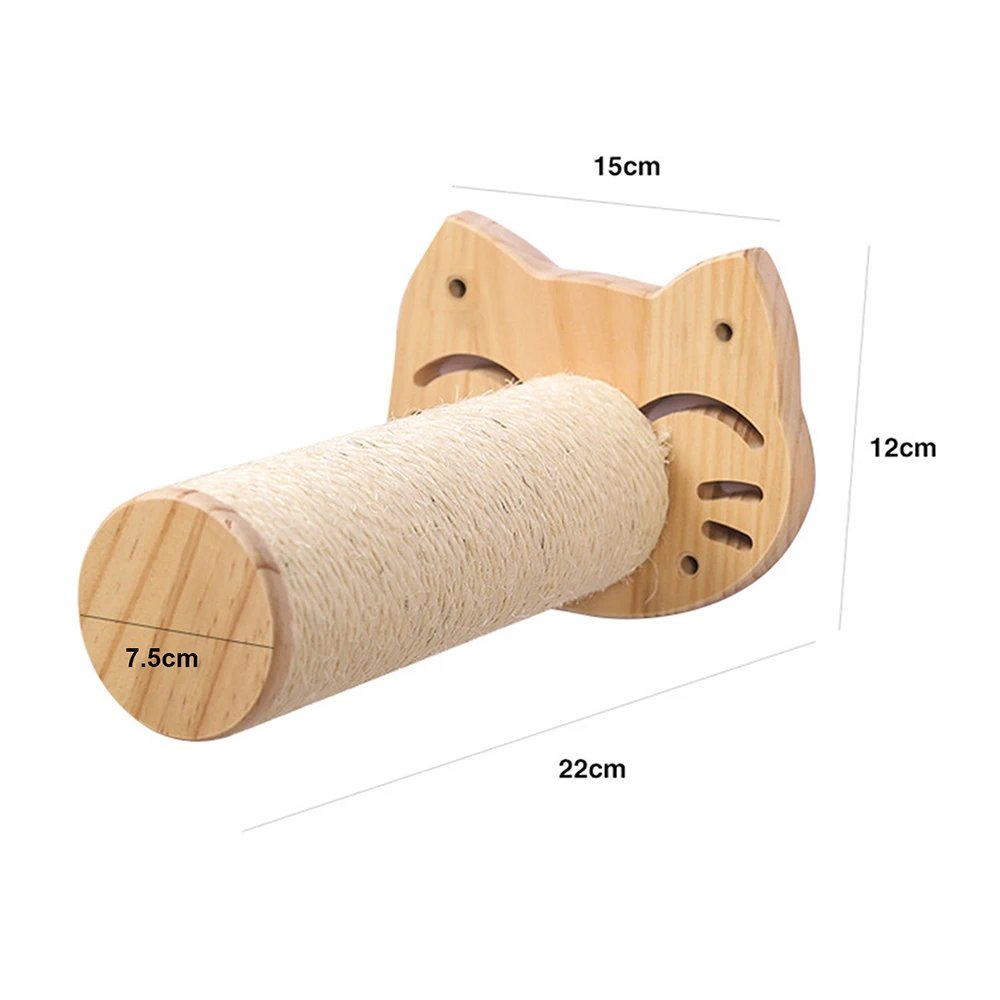 Ensemble d'étagères d'escalade en bois pour chat, meubles muraux, hamac, perchoir, échelle en sisal, lits à gratter, perchoirs stables pour chaton