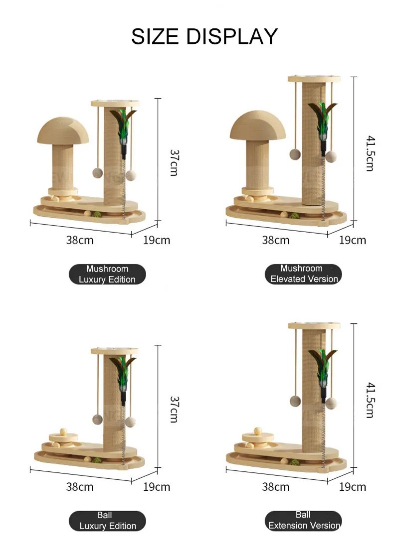 Planche à gratter en bois massif pour animaux de compagnie, cadre d'escalade en sisal pour chat, colonne IkColumn, fournitures d'entraînement, produits et accessoires colorés Planche à gratter en bois massif pour animaux de compagnie, cadre d'escalade en sisal pour chat, colonne IkColumn, fournitures d'entraînement, produits et accessoires colorés