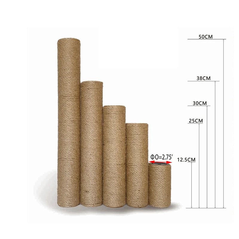 Arbre à Gratter pour Chat, Cadre d'Escalade en Sisal, Accessoires de Remplacement, Jouet pour Chaton, Meubles pour Animaux de Compagnie, Poteau à Gratter
