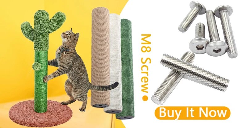 Arbre à Gratter pour Chat, Cadre d'Escalade en Sisal, Accessoires de Remplacement, Jouet pour Chaton, Meubles pour Animaux de Compagnie, Poteau à Gratter