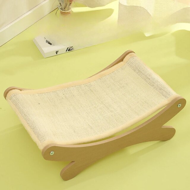 Chaises à bascule en bois massif pour animaux de compagnie | hamacs confortables | meubles pour animaux de compagnie – Image 2