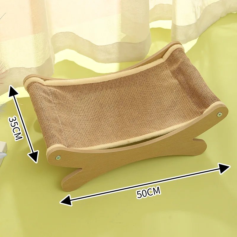 Chaises à bascule en bois massif pour animaux de compagnie, lits réglables, poignées amovibles, hamacs confortables, paniers de confrontation, meubles pour animaux de compagnie, chats et chiens, été Chaises à bascule en bois massif pour animaux de compagnie, lits réglables, poignées amovibles, hamacs confortables, paniers de confrontation, meubles pour animaux de compagnie, chats et chiens, été