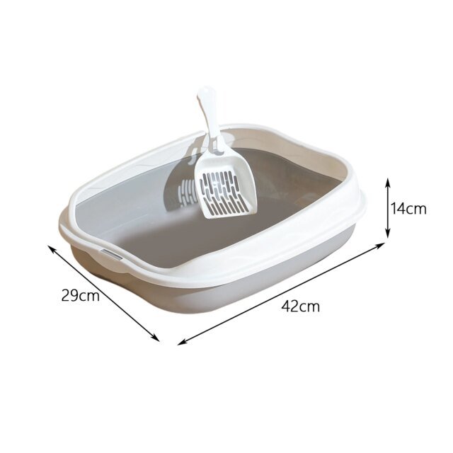 Bac à Litière Portable pour Chat｜Poêle à Litière pour Chats, Toilettes pour Lapin, Chats Moyens et Grands, Petits Animaux – Image 5