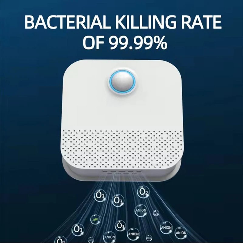 Purificateur intelligent d'odeurs de chat, désodorisant de bac à litière, supporter ficateur d'air de toilette pour animaux de compagnie, dépistolet ant de litière pour chien et chat