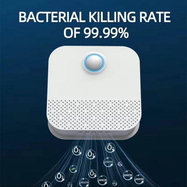 Purificateur intelligent d'odeurs de chat | désodorisant de bac à litière | supporter ficateur d'air de toilette pour animaux de compagnie – Image 2