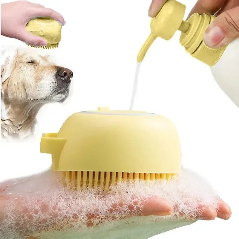 HOPuppy-Gants de massage en silicone souple pour animaux de compagnie, brosse de lavage de bain, accessoires pour chiens et chats, outils et produits de mascotte HOPuppy-Gants de massage en silicone souple pour animaux de compagnie, brosse de lavage de bain, accessoires pour chiens et chats, outils et produits de mascotte