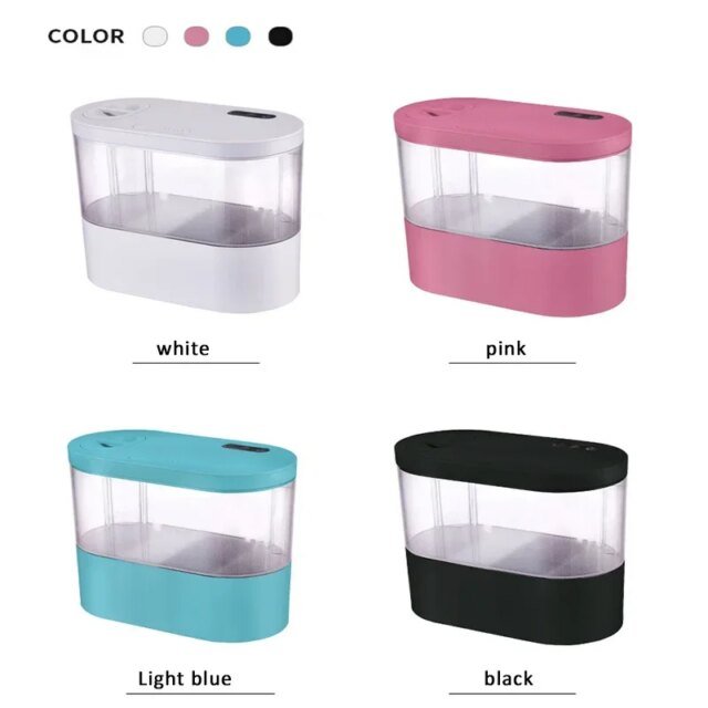 Mini aquarium de poisson précieux avec système de filtration biochimique – Image 3
