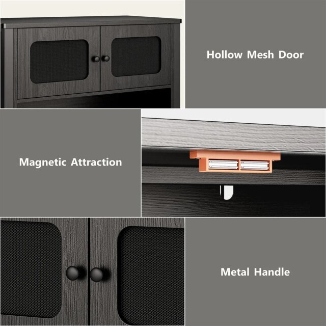 Support d'Aquarium avec Armoire de Rangement – Image 5