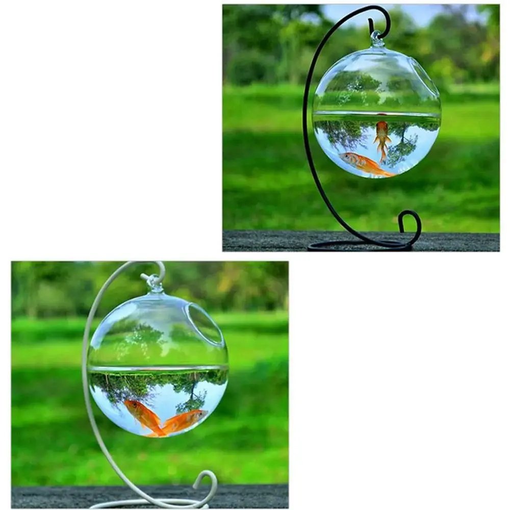Vase à Poissons Précieux en Verre de Conface de Forme Ronde ou Rectangulaire, Ornement Transparent avec Support T1, pour Aquarium, Décoration de la Maison Vase à Poissons Précieux en Verre de Conface de Forme Ronde ou Rectangulaire, Ornement Transparent avec Support T1, pour Aquarium, Décoration de la Maison