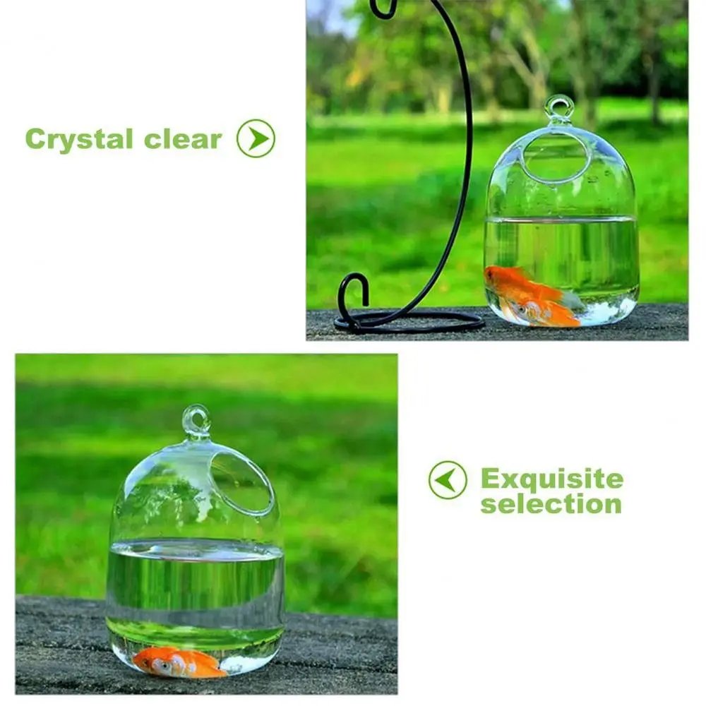 Vase à Poissons Précieux en Verre de Conface de Forme Ronde ou Rectangulaire, Ornement Transparent avec Support T1, pour Aquarium, Décoration de la Maison Vase à Poissons Précieux en Verre de Conface de Forme Ronde ou Rectangulaire, Ornement Transparent avec Support T1, pour Aquarium, Décoration de la Maison