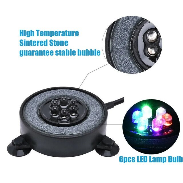 Lumière précieuse sous-marine pour poissons | lampe à bulles d'air pour aquarium – Image 4