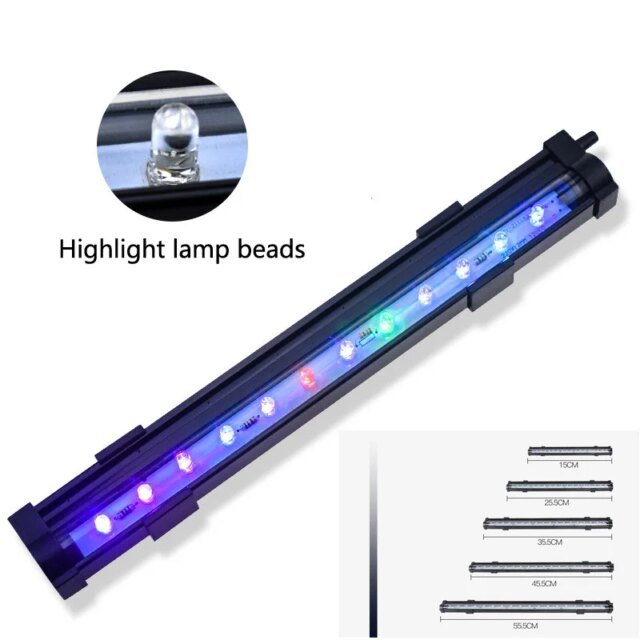Lampe à bulles d'air LED pour aquarium | lampe sous-marine SubSN | lumière de poisson précieuse – Image 3