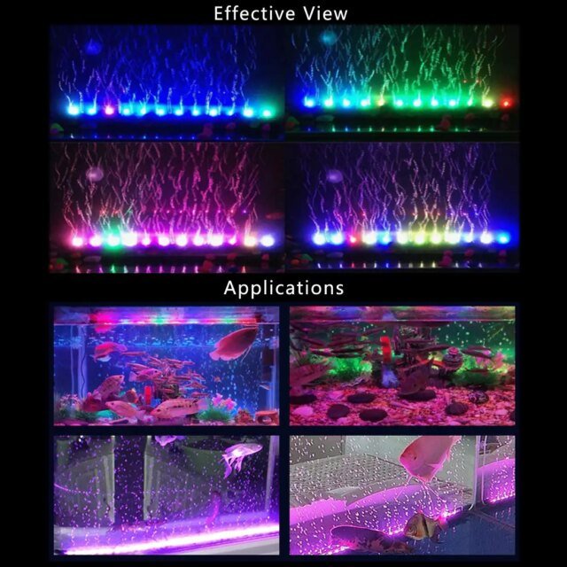 Lampe à bulles d'air LED pour aquarium | lampe sous-marine SubSN | lumière de poisson précieuse – Image 2