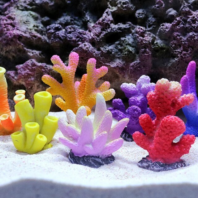 Emulation d'étoiles de mer artificielles pour la décoration d'aquarium｜paysage de récif en résine