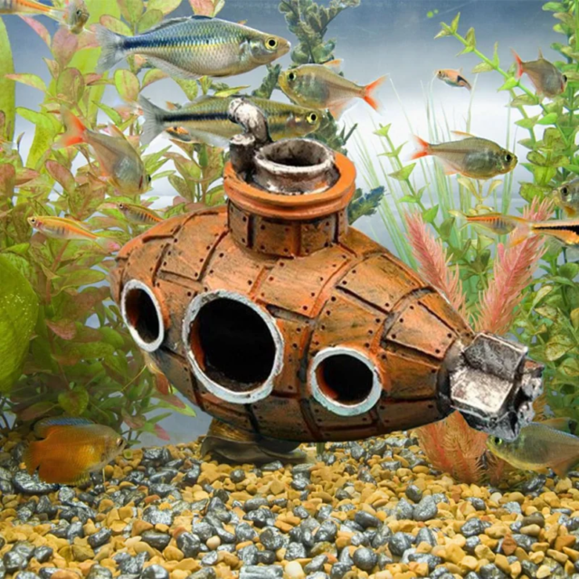Décorations Précieuses de Poissons d'Aquarium