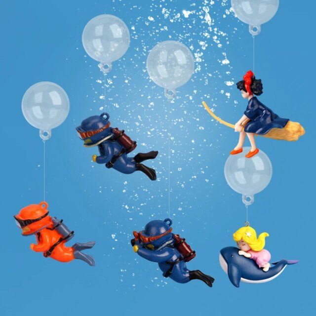 Décor d'Aquarium de Poissons de Dessin Animé