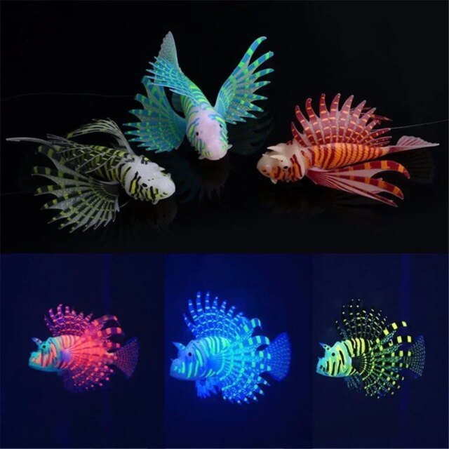 Aquarium lumineux artificiel en Silicone | ornement décoratif pour la maison – Image 3