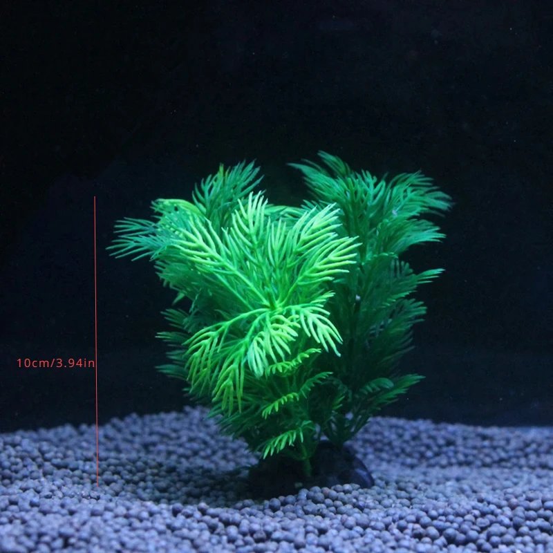 Mauvaises Herbes d'Eau Artificielles pour Simulation d'Aquarium, Plantes Aquatiques Ornementales avec Poisson Précieux, Accessoires de Décoration Mauvaises Herbes d'Eau Artificielles pour Simulation d'Aquarium, Plantes Aquatiques Ornementales avec Poisson Précieux, Accessoires de Décoration