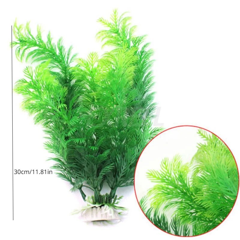 Mauvaises Herbes d'Eau Artificielles pour Simulation d'Aquarium, Plantes Aquatiques Ornementales avec Poisson Précieux, Accessoires de Décoration Mauvaises Herbes d'Eau Artificielles pour Simulation d'Aquarium, Plantes Aquatiques Ornementales avec Poisson Précieux, Accessoires de Décoration