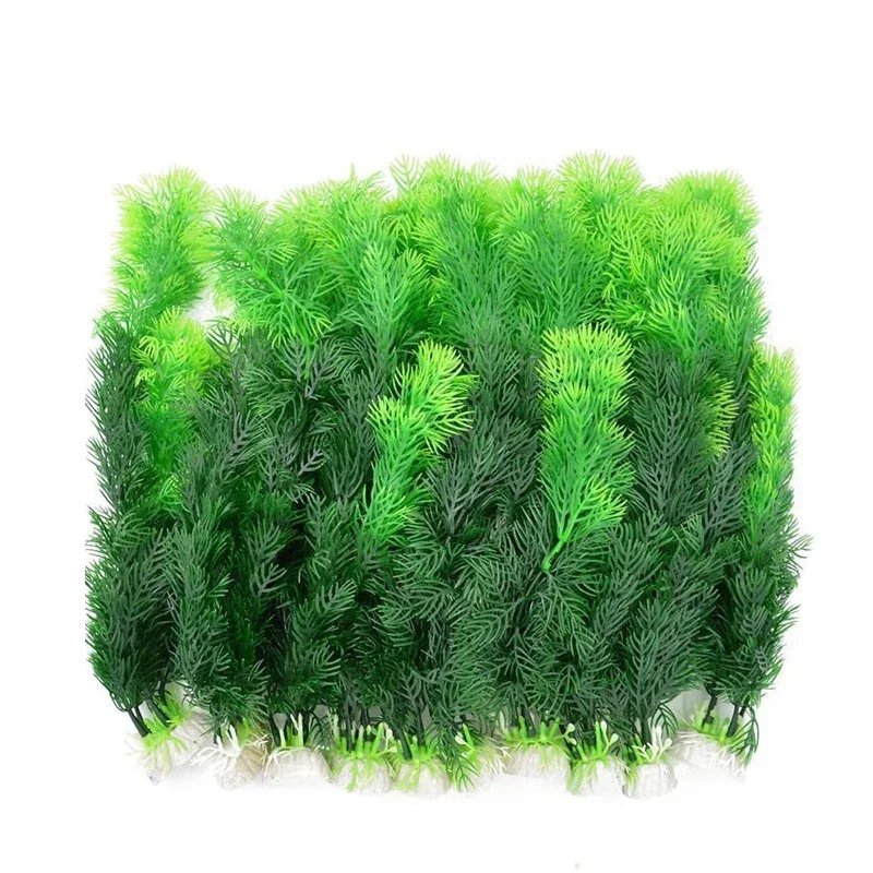 Mauvaises Herbes d'Eau Artificielles pour Simulation d'Aquarium, Plantes Aquatiques Ornementales avec Poisson Précieux, Accessoires de Décoration Mauvaises Herbes d'Eau Artificielles pour Simulation d'Aquarium, Plantes Aquatiques Ornementales avec Poisson Précieux, Accessoires de Décoration