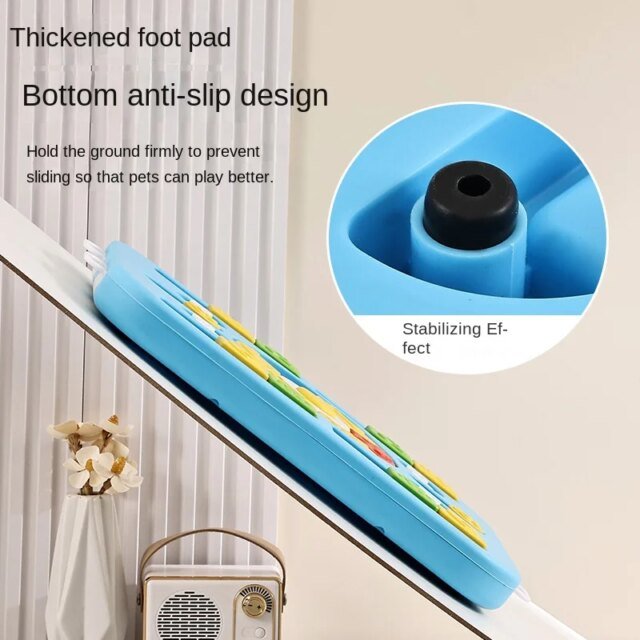Jouet puzzle pour animaux de compagnie avec bol audible | mangeoire pour chien et chat | fournitures pour animaux de compagnie – Image 4