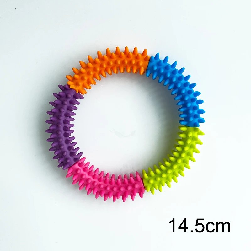 Anneau d'entraînement pour chien, extracteur de disque volant, jouet ChFukToys, jouet coule extérieur, fournitures de jeu pour chiot, Zabawki Dla Psa