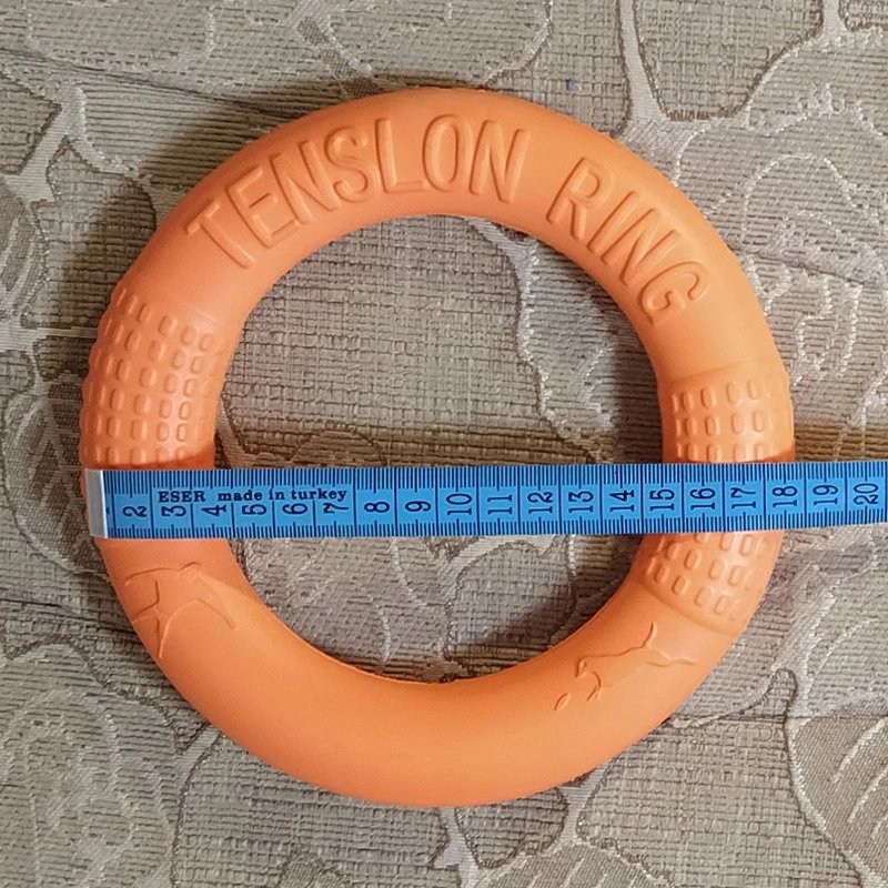 Anneau d'entraînement pour chien, extracteur de disque volant, jouet ChFukToys, jouet coule extérieur, fournitures de jeu pour chiot, Zabawki Dla Psa