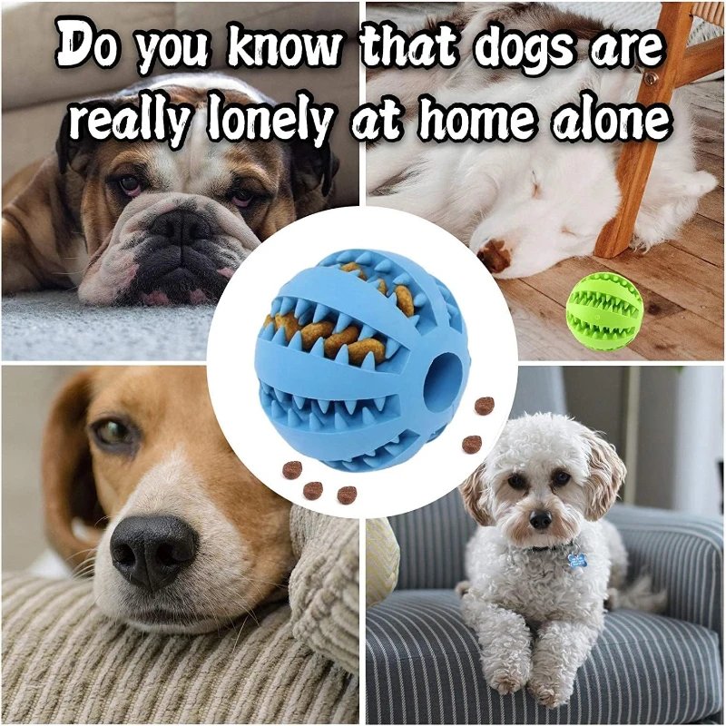 Balle en caoutchouc qui fuit pour chien et chat, jouet coule pour animaux de compagnie, chiot, jouets d'alimentation