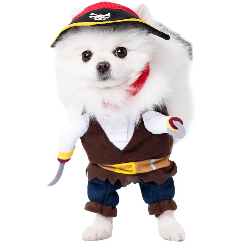 Robe de Transformation pour Animal de Compagnie, Dague d'Halloween, Festival, Couteau Amusant, Tenant des Vêtements pour Chien, Chat Debout, 1 Pièce