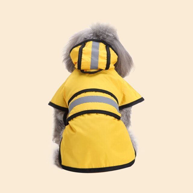 Imperméable imperméable pour grand chien | vêtements réglables pour animaux de compagnie｜poncho – Image 4
