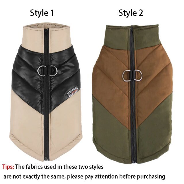 Veste imperméable pour chien | vêtements chauds pour petits et grands chiens | manteau pour chiot, hiver – Image 4