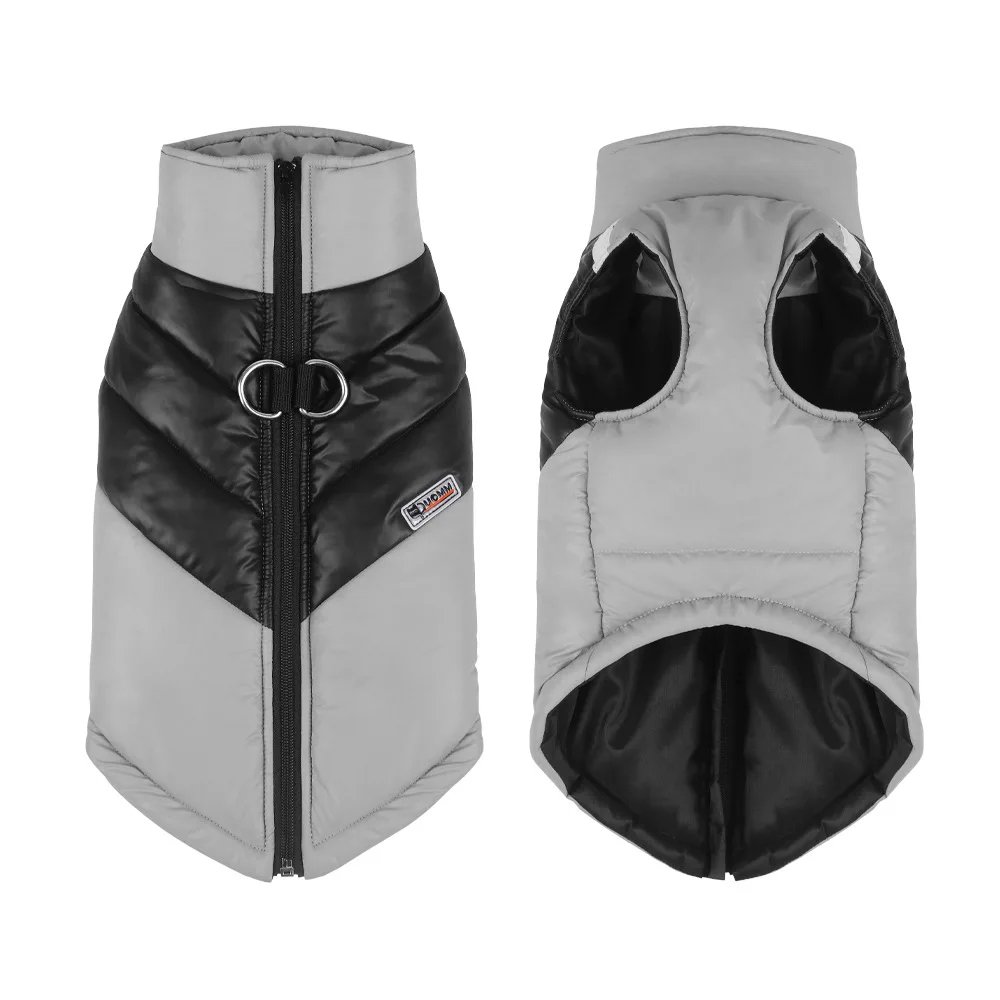 Veste imperméable pour chien, vêtements chauds pour petits et grands chiens, manteau pour chiot, émail Chihuahua, bouledogue français SARL, perforé, PDPCostume, hiver