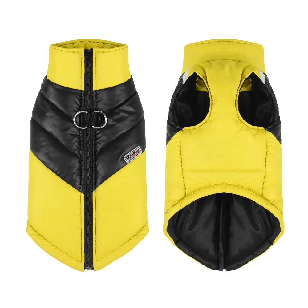 Veste imperméable pour chien, vêtements chauds pour petits et grands chiens, manteau pour chiot, émail Chihuahua, bouledogue français SARL, perforé, PDPCostume, hiver