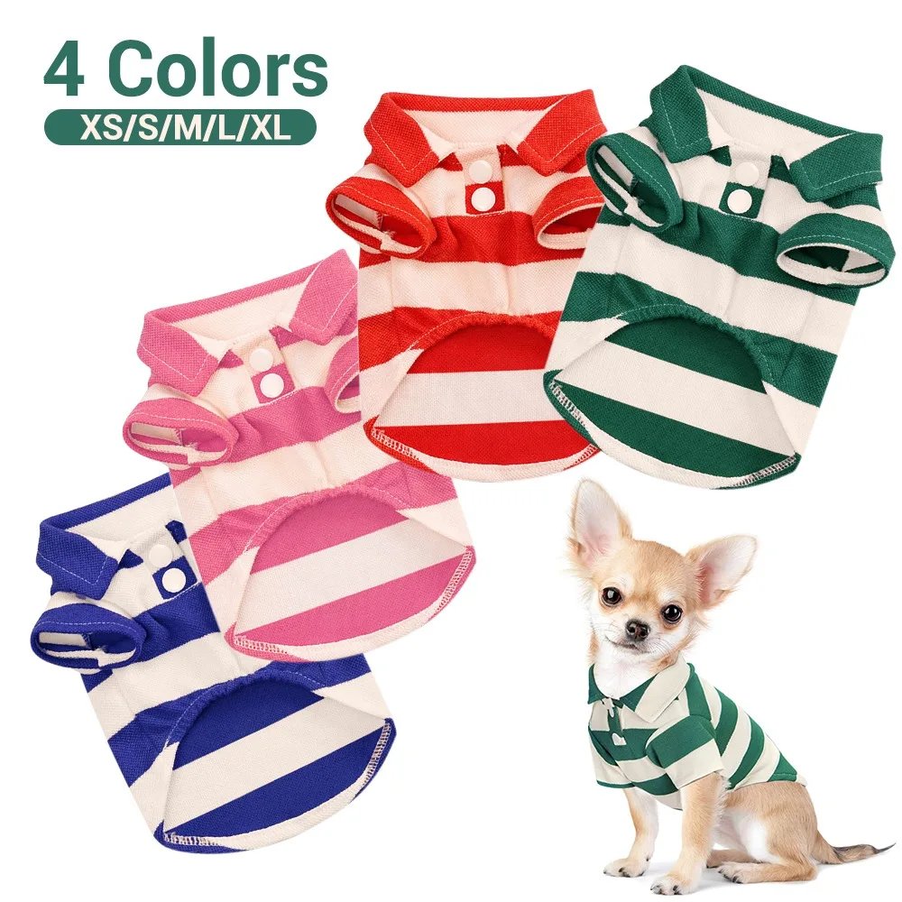 Chemise d'été pour chien de compagnie, vêtements décontractés pour petits et grands chiens, T-shirt pour chats, Chihuahua, PDPCostumes, chemises Yorkshire