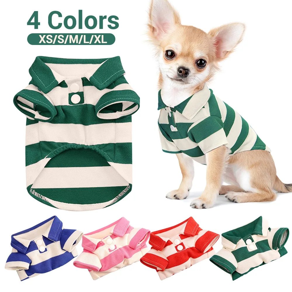 Chemise d'été pour chien de compagnie, vêtements décontractés pour petits et grands chiens, T-shirt pour chats, Chihuahua, PDPCostumes, chemises Yorkshire