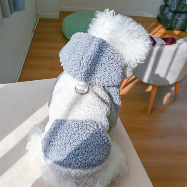 Pull à capuche pour chiens | vêtements chauds pour petits chiens – Image 3