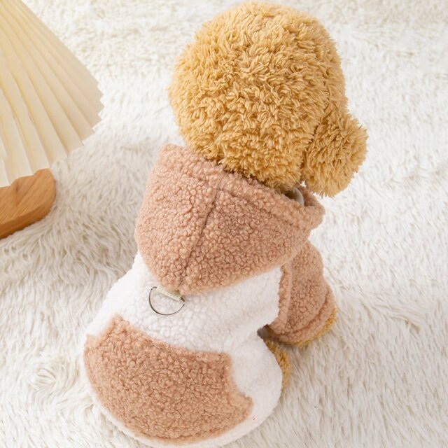 Pull à capuche pour chiens | vêtements chauds pour petits chiens – Image 4