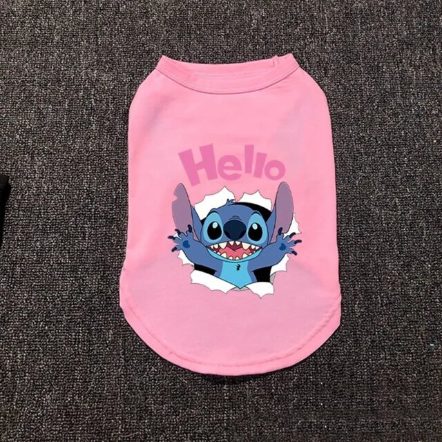Vêtements en coton pour animaux de compagnie Disney Stitch | vêtements d'été pour chiens et chats – Image 4