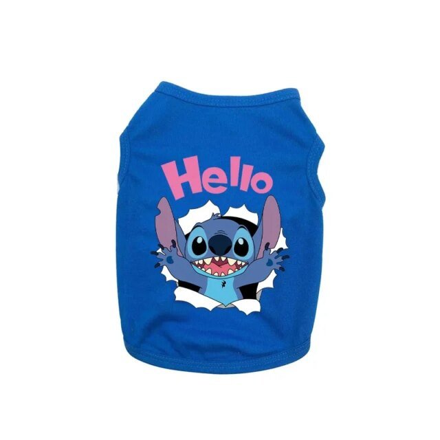 Vêtements en coton pour animaux de compagnie Disney Stitch | vêtements d'été pour chiens et chats – Image 5