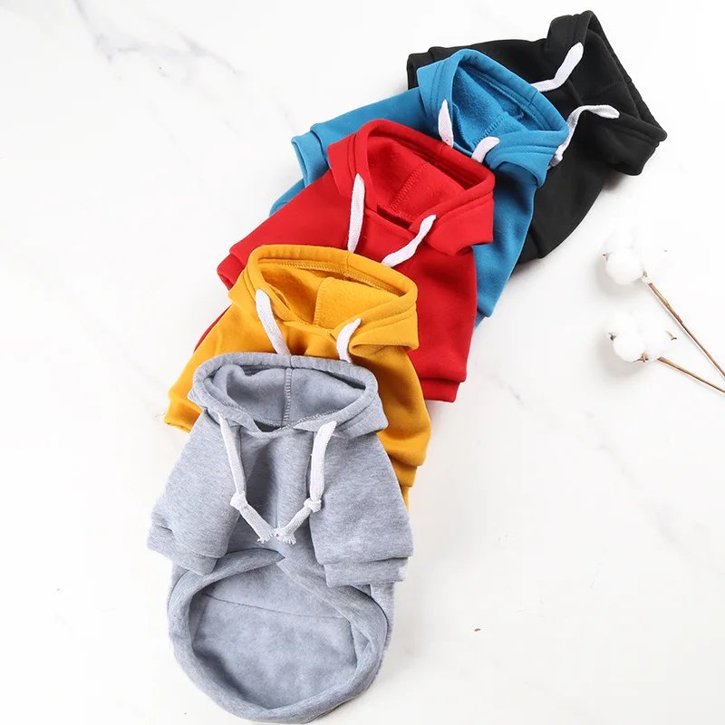 Sweats à capuche pour grands chiens, sweat-shirt Smile Golden Retriever avec chapeau et poche zippée, vêtements pour animaux de compagnie, printemps et automne