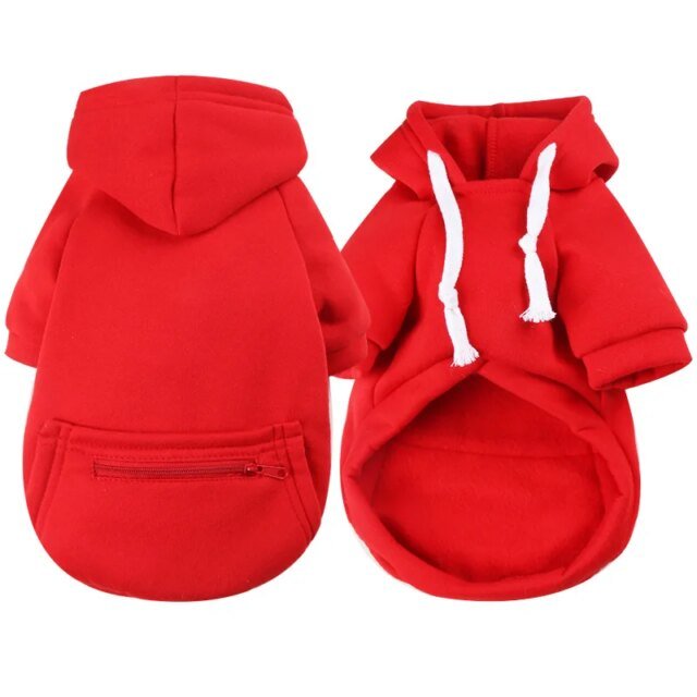 Sweats à capuche pour grands chiens | sweat-shirt avec chapeau et poche zippée | vêtements pour animaux de compagnie – Image 6