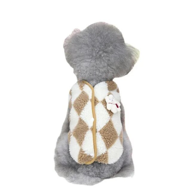 Combinaisons à carreaux pour chiens | vêtements doux pour chiens | vêtements pour chiens | combinaison de costume – Image 6