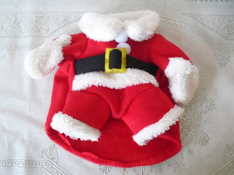Costumes drôles de père Noël pour animaux de compagnie, vêtements de Noël, tenues de chaton, petits chats, chiens, Noël, nouvel an, hiver